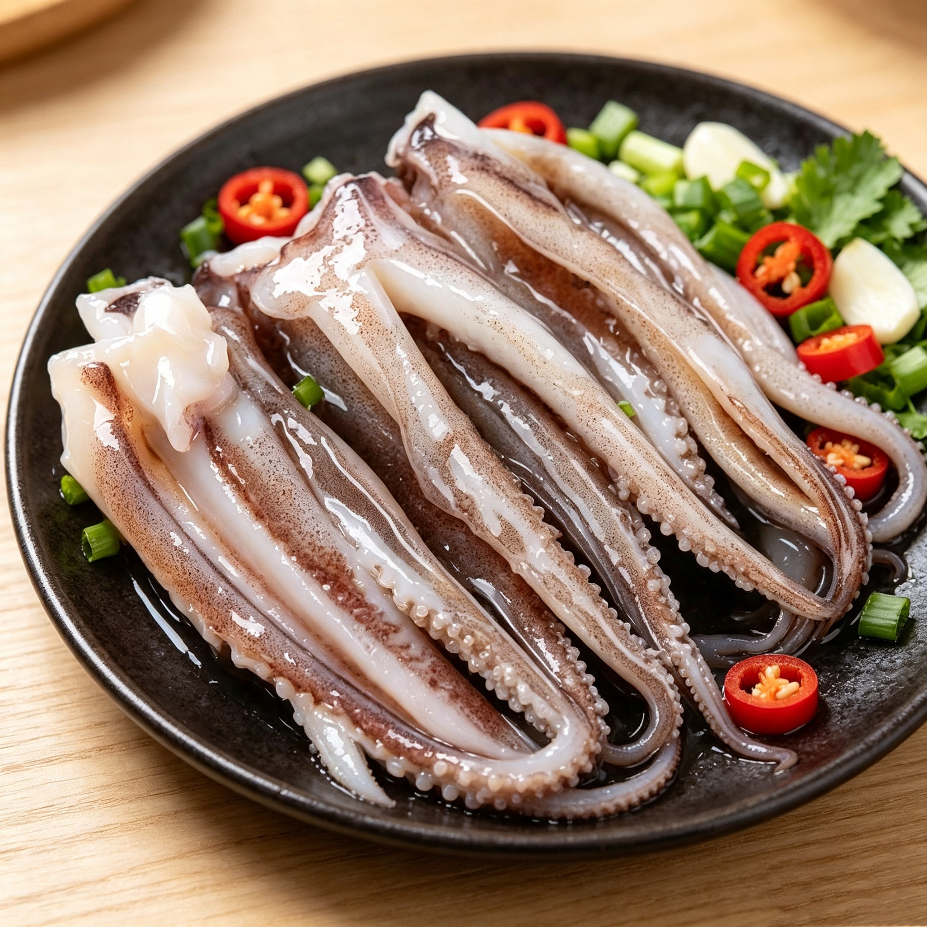 Frozen Squid Tentacles Seafood